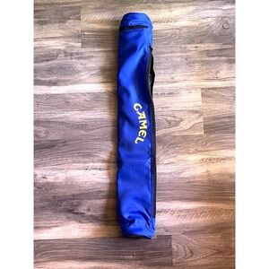 VTG Camel Smooth Character Blue Promotional Bag 34" Zippered Case NOS